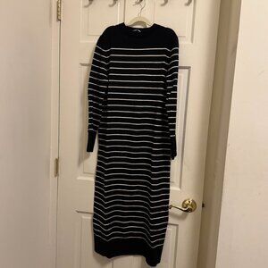 Zara Striped Sweater Dress
